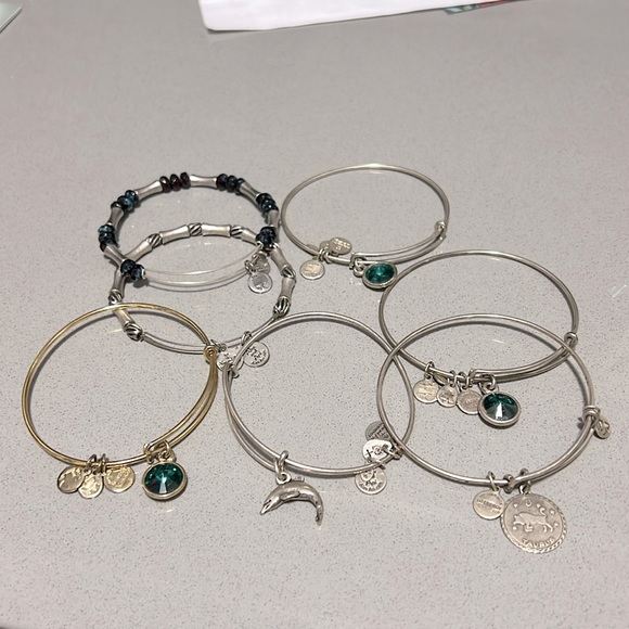 Alex and Ani Jewelry - 7 Alex and Ani Bracelets